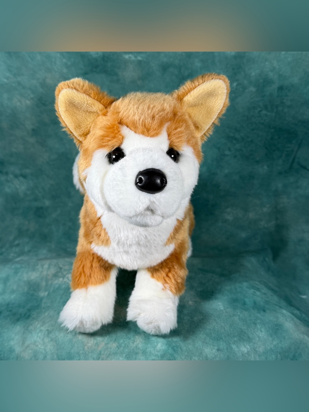 Douglas Cuddle Toys Dunham Shiba Inu #2049 Stuffed Animal Toy No Tush Tag